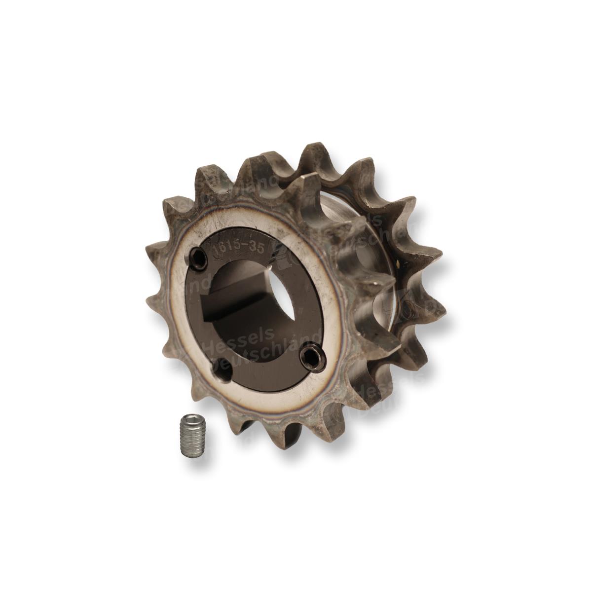 Doppelkettenrad 3/4"/Z15-15/ø35TL Buchse