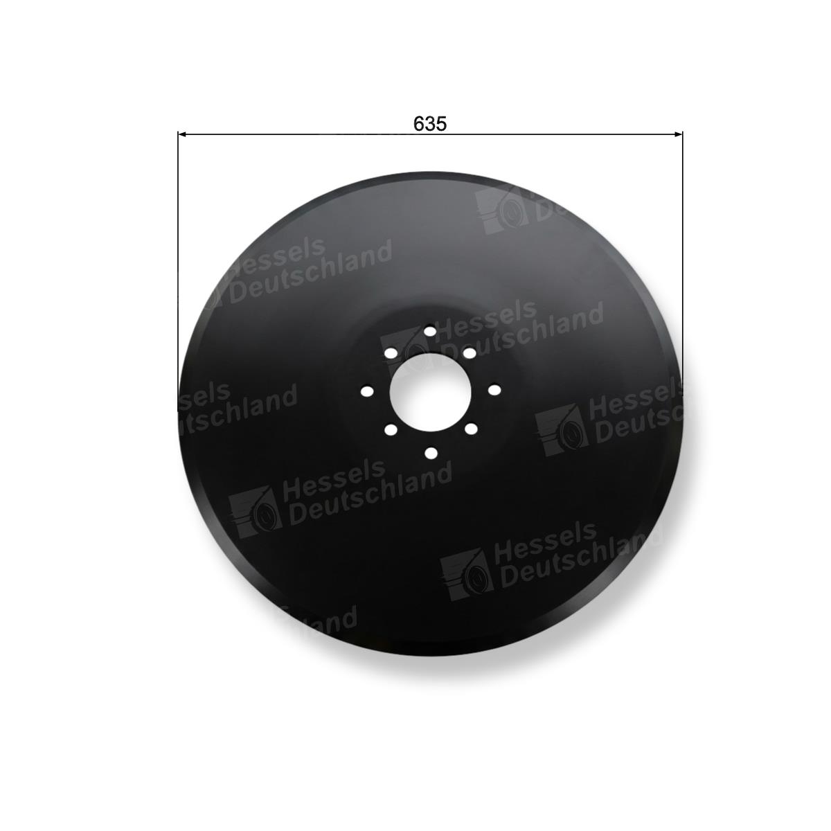 Sechscheibe 635mm Bemaßt