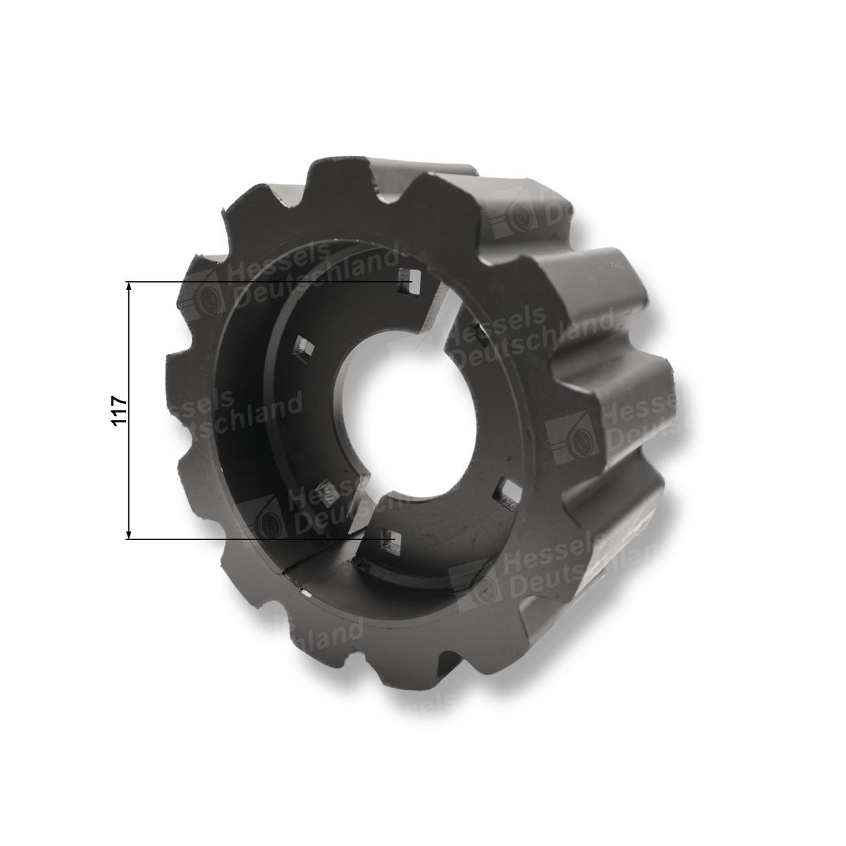 Antriebsrad GW 45-13 PU Bemaßt