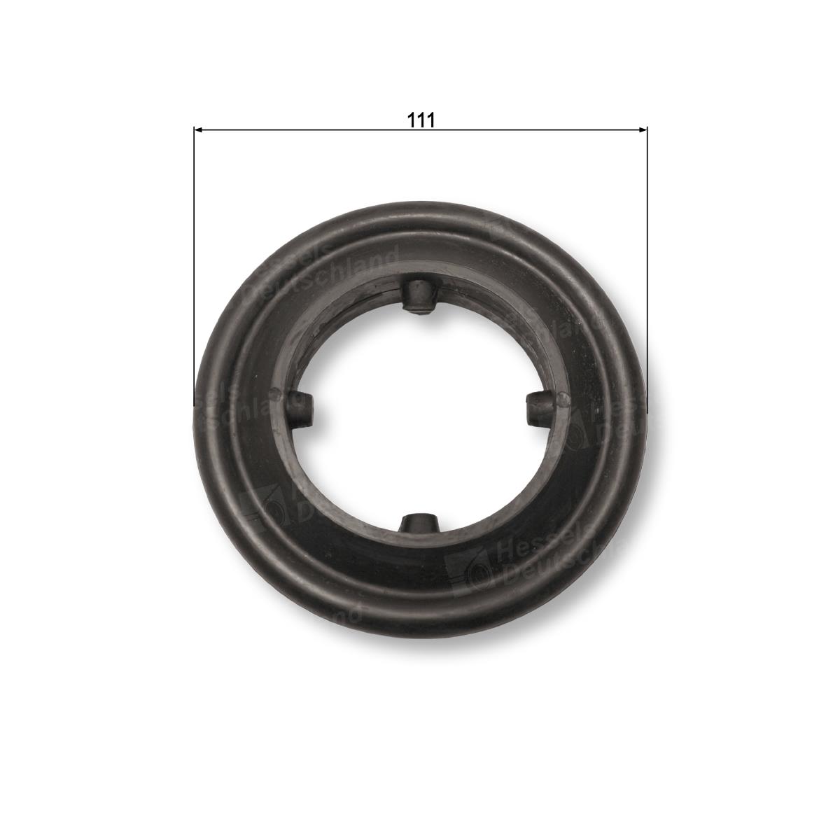 Sortierscheibe ø111mm Bemaßt