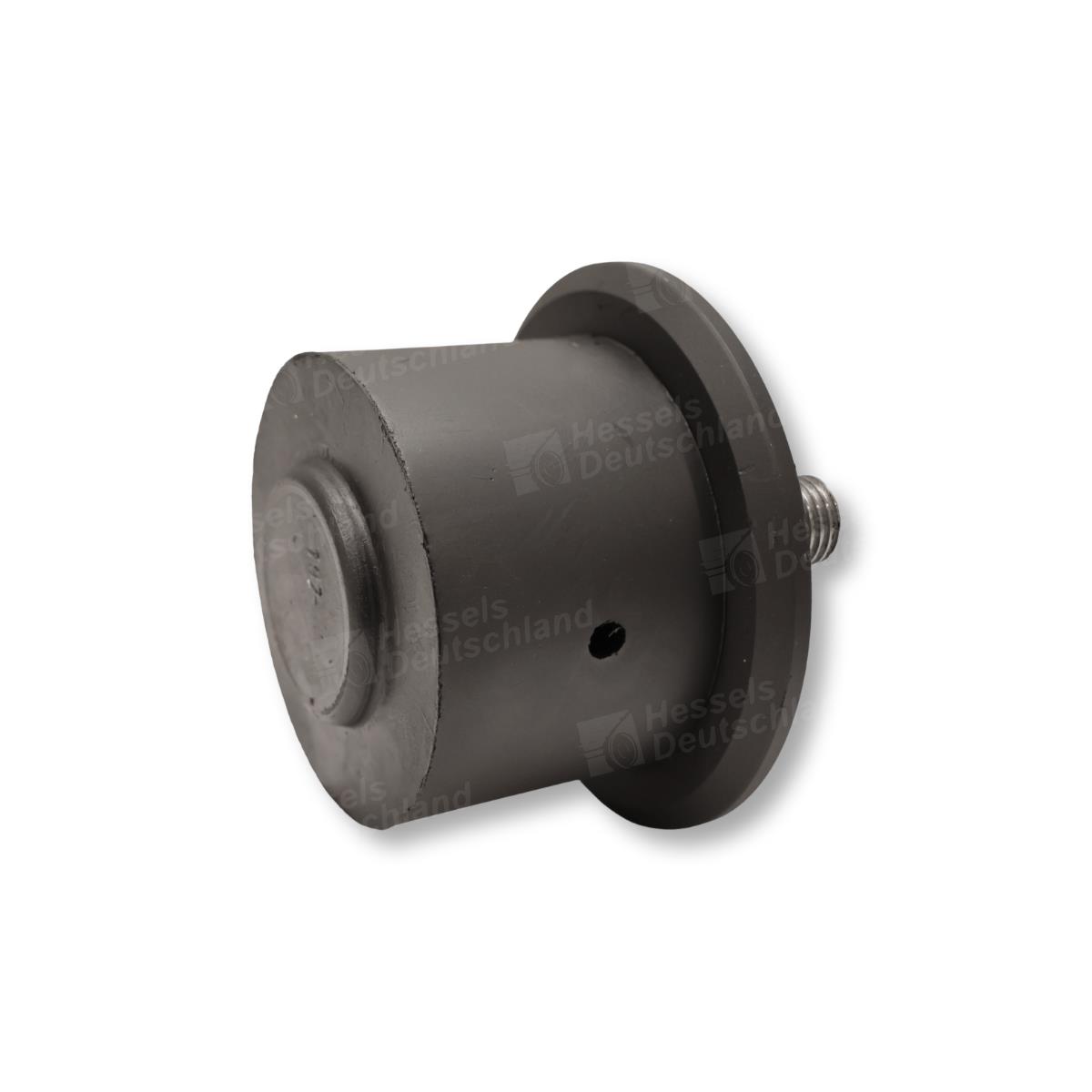 Umlenkrolle Gummiert ø100/136/66/M24X48