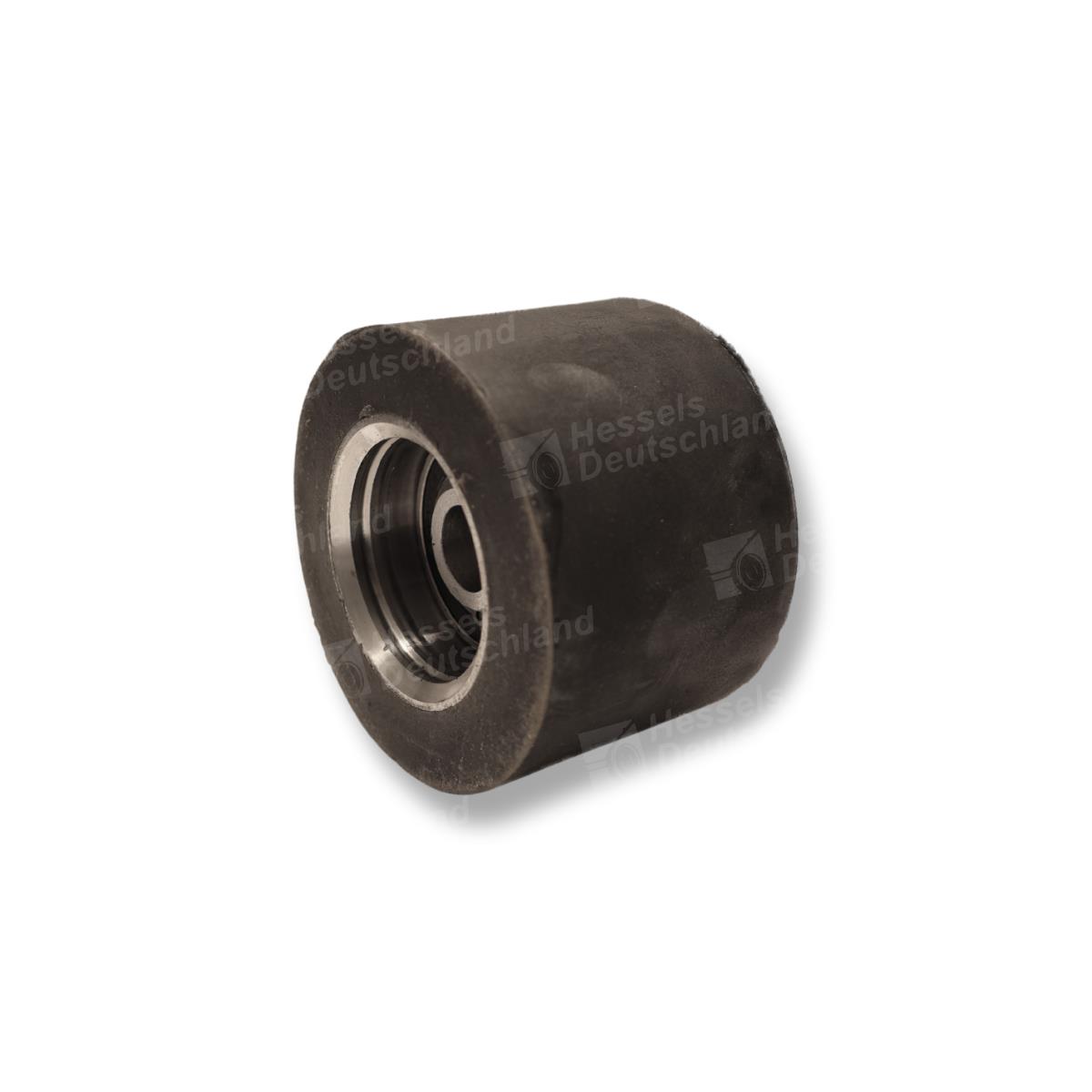 Rolle Gummi ø90/D16/Mit Profilbuchse
