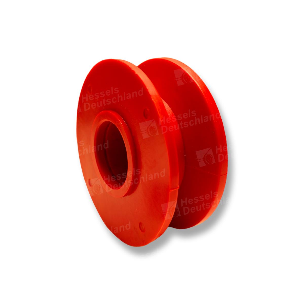 FÜHRUNGSROLLE ZIEHRIEMEN KUNSTSTOFF ROT