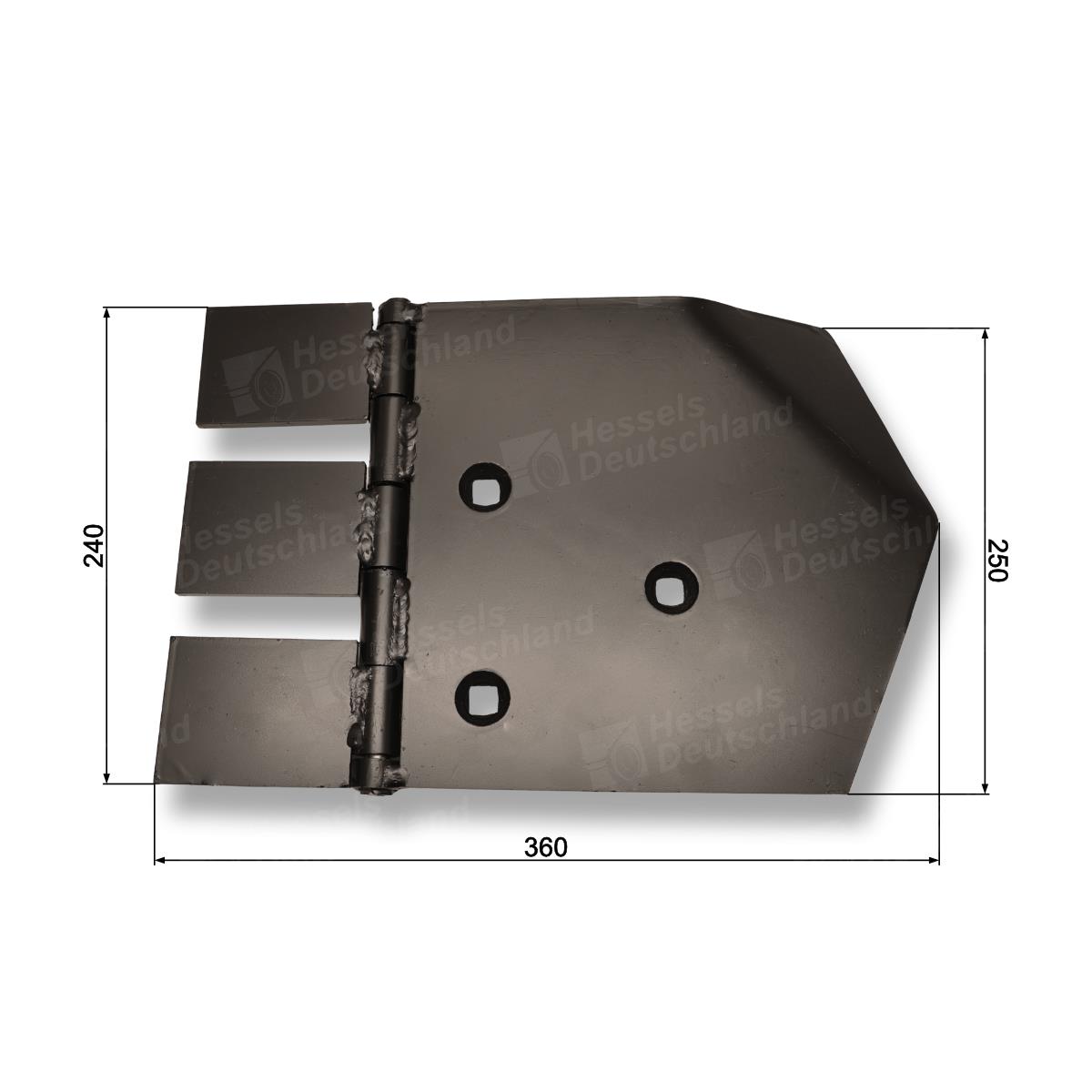 Scharplatte Re / 2-Teilig