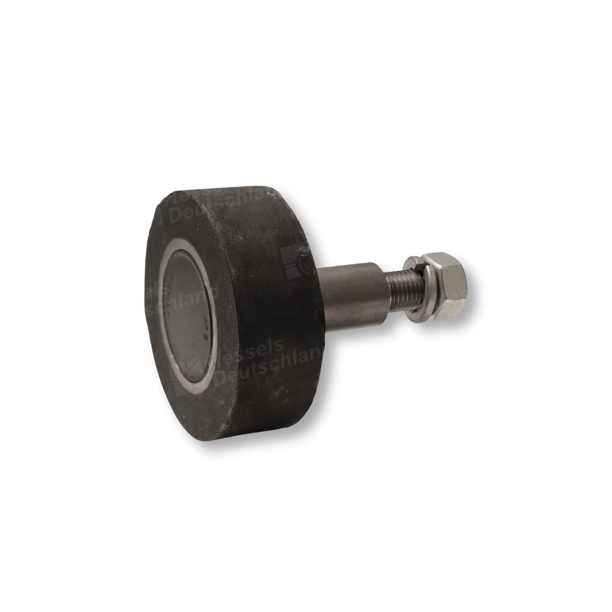 Tragrolle Gummi ø90/32/M16x30 Langer Bolzen